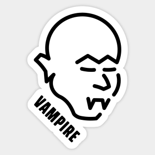 The Vampire - 1 Sticker
